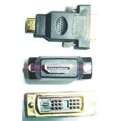 Keyteck A-HDMI-DVI-1 changeur de genre de câble Noir