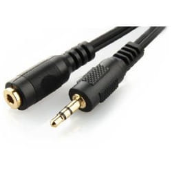 Gembird CCA-421S-5M câble audio 3,5mm Noir