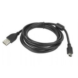 Gembird 1.8m USB 2.0 A/mini-USB câble USB 1,8 m USB A Mini-USB B Noir