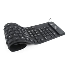 Gembird KB-109F-B clavier USB + PS/2 QWERTY Noir