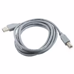 Gembird 1.8m USB 2.0 A/B M, 1,8 m, USB A, USB B, USB 2.0, Mâle/Mâle, Gris