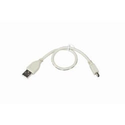 Gembird 0.3m USB 2.0 A/mini-USB M câble USB 0,3 m USB A Micro-USB A Gris