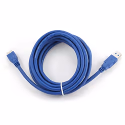 Gembird USB 3.0, 3m câble USB USB 3.2 Gen 1 (3.1 Gen 1) USB A Micro-USB B Bleu