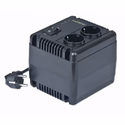 EnerGenie EG-AVR-1001 régulateur de tension 2 sortie(s) CA 140 - 270 V Noir