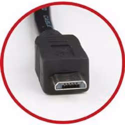 Gembird CCP-MUSB2-AMBM-0.5M câble USB 0,5 m USB 2.0 USB A Micro-USB B Noir