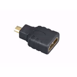 Gembird HDMI(F)-microHDMI(M) Noir
