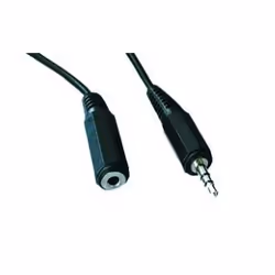 Gembird CCA-423-3M, 3,5mm, Mâle, 3,5mm, Mâle, 3 m, Noir