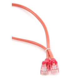 Gembird Patch Cord Cat.5e UTP 0.25m câble de réseau Rouge 0,25 m Cat5e U/UTP (UTP)