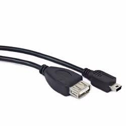 Gembird USB mini/USB 0.15m câble USB 0,15 m USB 2.0 Mini-USB B USB A Noir