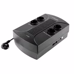 EnerGenie EG-UPS-001, Interactivité de ligne, 0,65 kVA, 390 W, Sinus, 50/60 Hz, 45 dB
