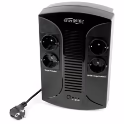 EnerGenie EG-UPS-001 alimentation d'énergie non interruptible Interactivité de ligne 0,65 kVA 390 W 4 sortie(s) CA