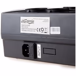 EnerGenie EG-UPS-001 alimentation d'énergie non interruptible Interactivité de ligne 0,65 kVA 390 W 4 sortie(s) CA