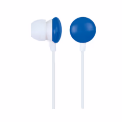 Gembird MHP-EP-001-B, Avec fil, 50 - 18000 Hz, Musique, 12 g, Écouteurs, Bleu, Blanc