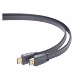Gembird CC-HDMI4F-1M, 1 m, HDMI Type A (Standard), HDMI Type A (Standard), 4096 x 2160 pixels, 10 Gbit/s, Noir