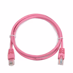 Gembird PP12-2M/RO câble de réseau Rose Cat5e U/UTP (UTP)