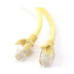 Gembird Patch Cord Cat.5e UTP 1.5m câble de réseau Jaune 1,5 m Cat5e U/UTP (UTP)