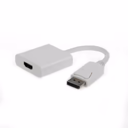 Gembird A-DPM-HDMIF-002-W, 0,1 m, DisplayPort, HDMI Type A (Standard), Mâle, Femelle, Blanc