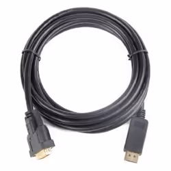 Gembird CC-DPM-DVIM-3M câble vidéo et adaptateur DisplayPort DVI Noir