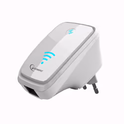 Gembird WNP-RP-002-W, 300 Mbit/s, Blanc