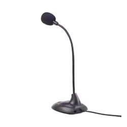 Gembird MIC-205 microphone Noir Microphone de PC