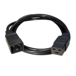 Gembird PC-189-C19 câble électrique Noir 1,5 m Coupleur C19 Coupleur C20