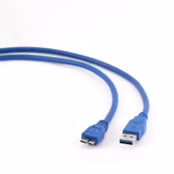 Gembird CCP-mUSB3-AMBM-0.5M, 0,5 m, USB A, Micro-USB B, USB 3.2 Gen 1 (3.1 Gen 1), Mâle/Mâle, Bleu