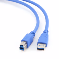 Gembird USB 3.0 A - USB 3.0 B, 0.5m, 0,5 m, USB A, USB B, USB 3.2 Gen 1 (3.1 Gen 1), Mâle/Mâle, Bleu