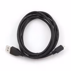 Gembird CCP-MUSB2-AMBM-1M, 1 m, Micro-USB B, USB A, USB 2.0, Mâle/Mâle, Noir