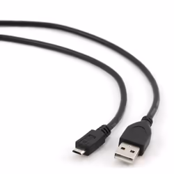 Gembird CCP-MUSB2-AMBM-10, 3 m, Micro-USB B, USB A, USB 2.0, Mâle/Mâle, Noir