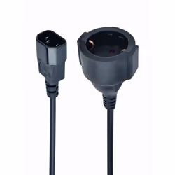 Cablexpert Conexion Shucko hembra a IEC C14 macho 0.15mts