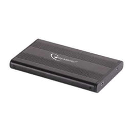 Gembird EE2-U2S-5 Boîtier de disques de stockage Boîtier HDD Noir 2.5"