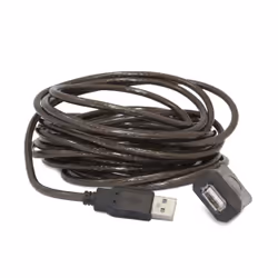 Gembird USB A/USB A M/F 5m câble USB USB 2.0 Noir