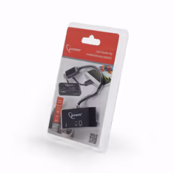 Gembird UHB-OTG-01 lecteur de carte mémoire USB 2.0 Noir