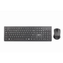 Gembird KBS-WCH-01 clavier Souris incluse RF sans fil Anglais américain Noir
