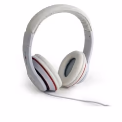 Gembird Los Angeles, Avec fil, Appels/Musique, 20 - 20000 Hz, 200 g, Casque, Blanc