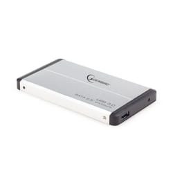 Gembird EE2-U3S-2-S Boîtier de disques de stockage Boîtier HDD Argent 2.5"