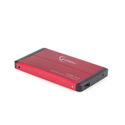 Gembird EE2-U3S-2-R Boîtier de disques de stockage Boîtier HDD Rouge 2.5"