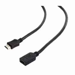 Gembird 4.5m HDMI, 4,5 m, HDMI Type A (Standard), HDMI Type A (Standard), 4096 x 2160 pixels, Compatibilité 3D, Noir