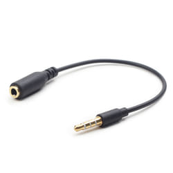 Gembird CCA-419 câble audio 0,18 m 3,5 mm Noir