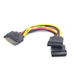 Gembird CC-SATAM2F-01 câble SATA 0,15 m Multicolore