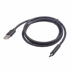 Gembird Kabel / Adapter, 1,8 m, USB A, USB C, USB 2.0, Mâle/Mâle, Noir