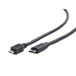 Gembird Kabel / Adapter câble USB 1 m USB 2.0 Micro-USB B USB C Noir