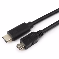 Gembird Kabel / Adapter, 1,8 m, Micro-USB B, USB C, USB 2.0, Mâle/Mâle, Noir