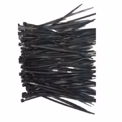 Gembird NYTFR-250X3.6, Nylon, Noir, 250 mm, 3,6 mm, 100 pièce(s)