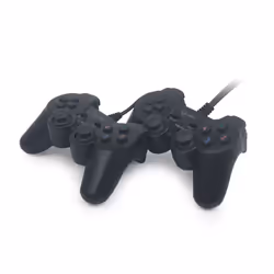 Gembird JPD-UDV2-01, Manette de jeu, PC, Croix directionnelle, Analogique/Numérique, Avec fil, USB 2.0