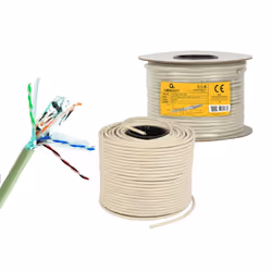Gembird FPC-6004-SOL câble de réseau Gris 100 m Cat6 F/UTP (FTP)