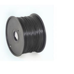 Gembird 3DP-PLA1.75-01-BK matériel d'impression 3D Acide polylactique (PLA) Noir 1 kg
