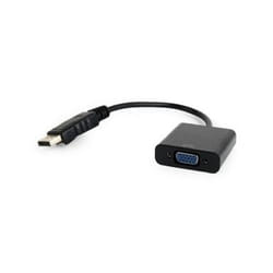 Gembird A-DPM-VGAF-02 câble vidéo et adaptateur 0,15 m VGA (D-Sub) DisplayPort Noir