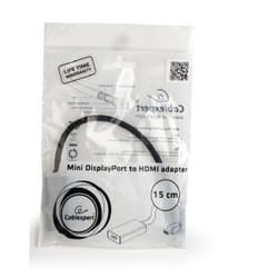 Gembird A-MDPM-HDMIF-02 câble vidéo et adaptateur Mini DisplayPort HDMI Type A (Standard) Noir