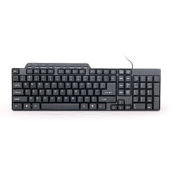 Gembird KB-UM-104 clavier USB QWERTY Anglais américain Noir